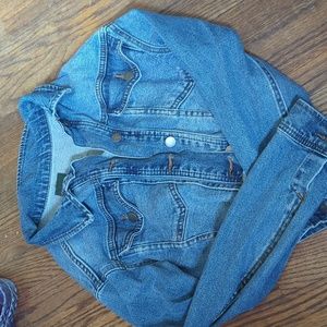 Cropped Jean Jacket